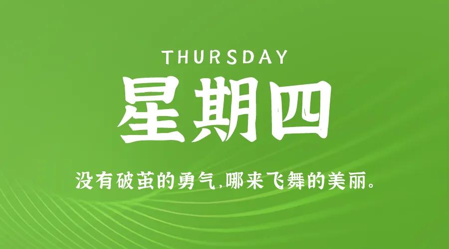 1月29日，星期四，在这里每天60秒读懂世界简报！
